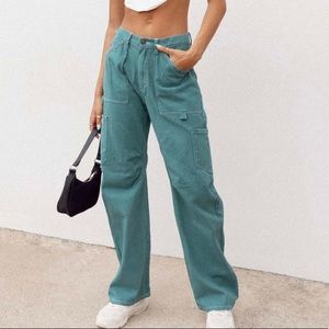 NWT Lioness Miami Vice Pant Forest Green S